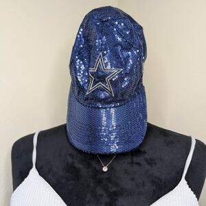 Victorias secret "pink" navy blue adjustable cap